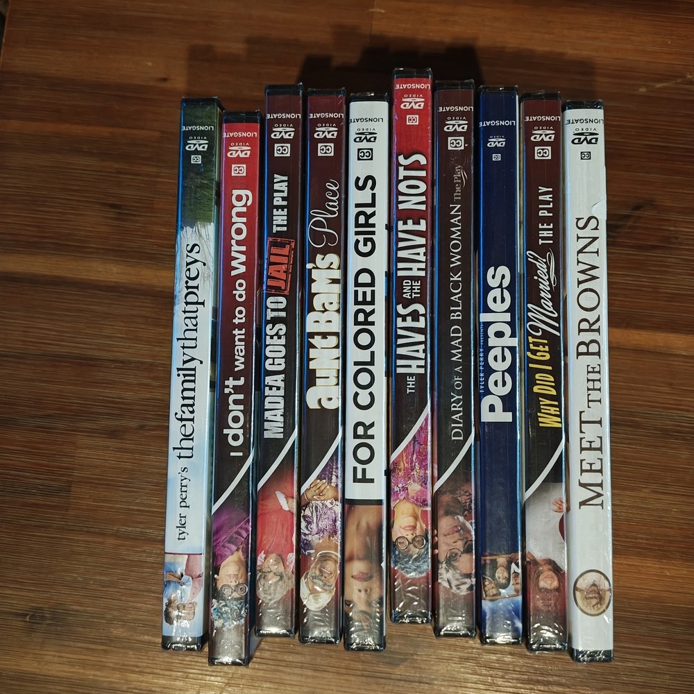 Lot of 10 Factory Sealed Tyler Perry Promo DVDs Madea Jail Play‎ Peeples Browns - Picture 8 of 10